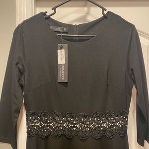 Black/White Size 8/L Dress